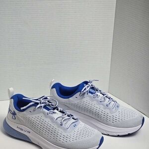 Under Armour Men's White and Blue Athletic Shoes